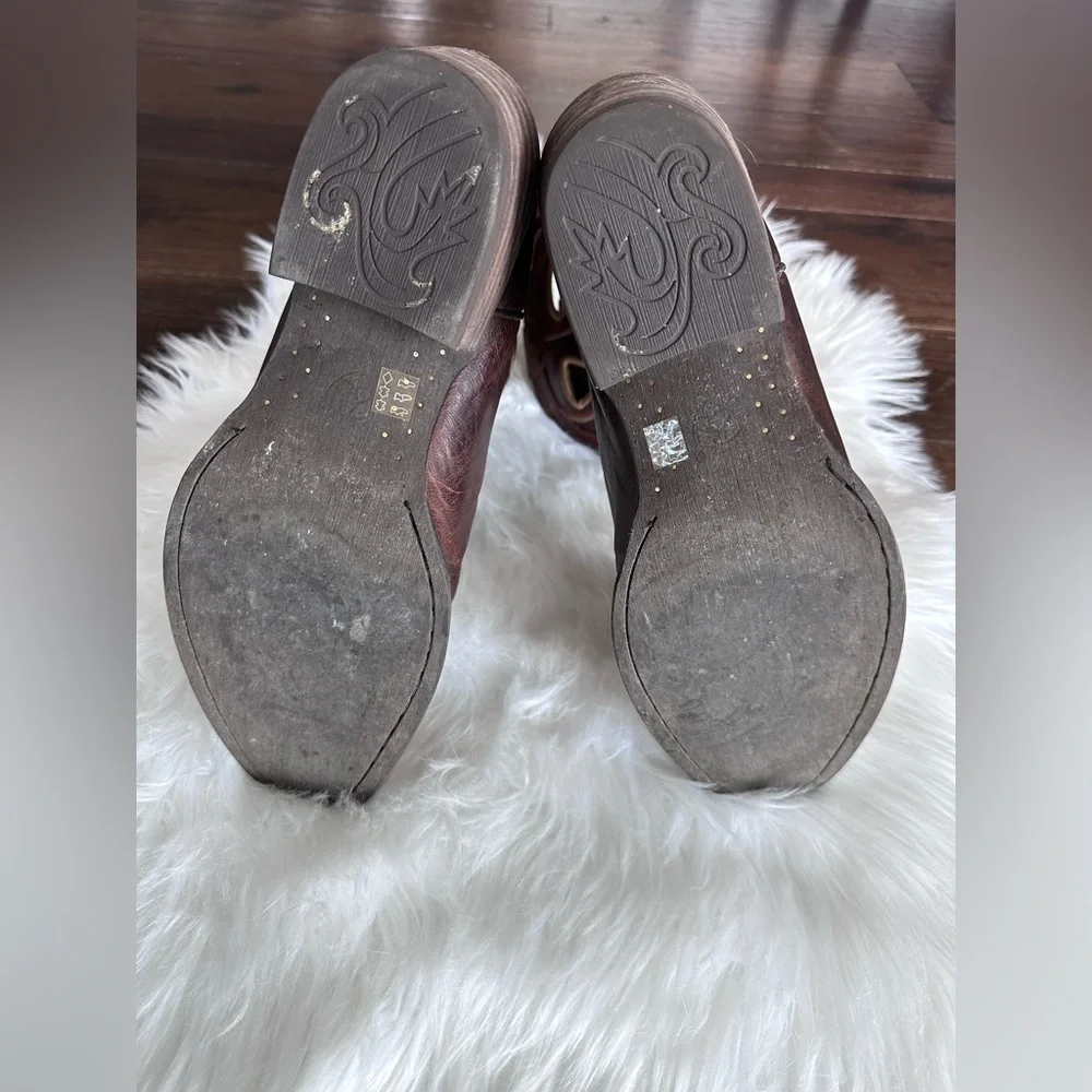 Ariat Boots Rawhide Leather Western Cowboy Groomsman SquareToe #10010953 Mens 13 - Picture 9 of 12